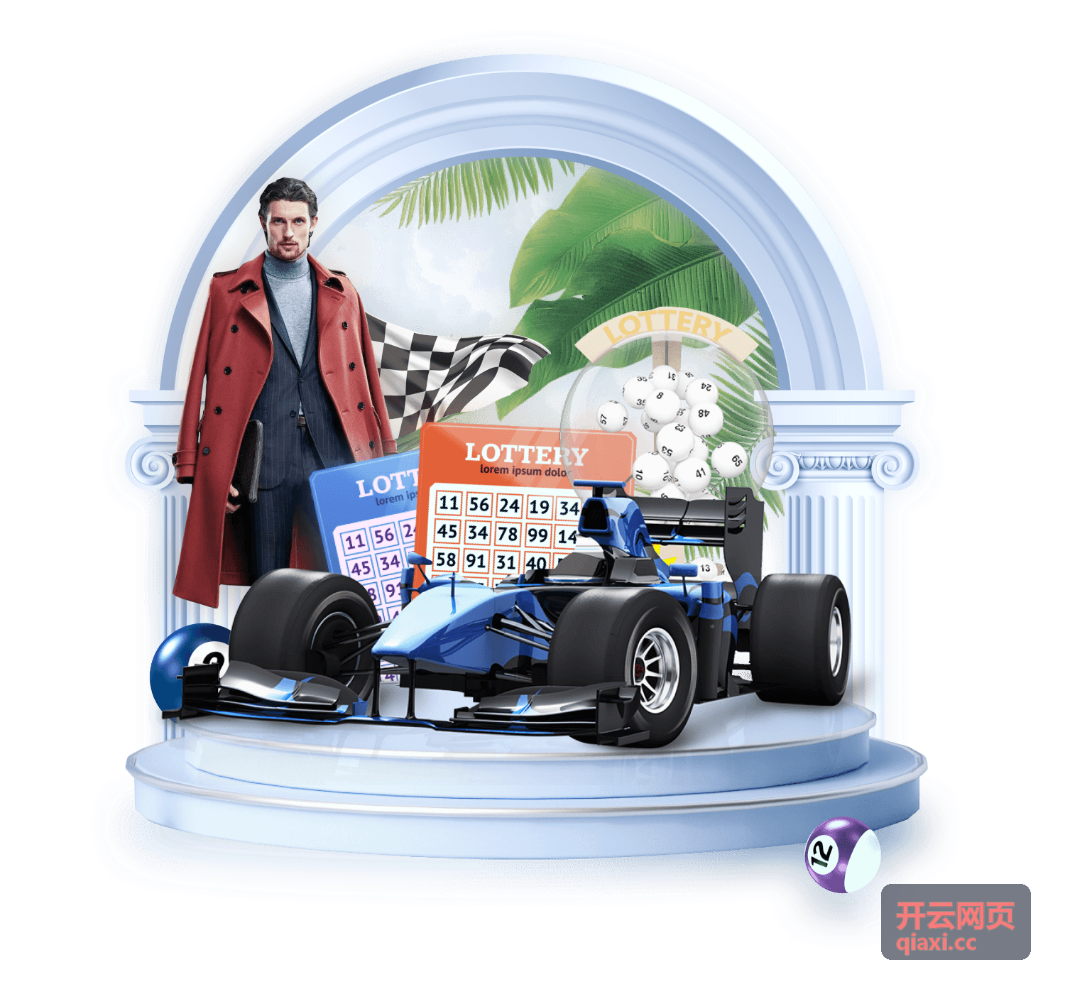 开云网页企业官网首页排版示例